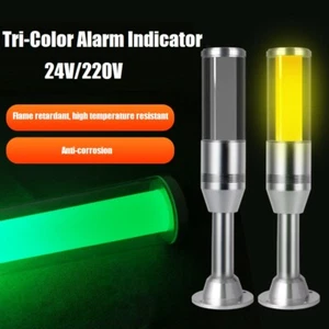 Baseball CNC machine tool alarm indicator 24V Tri-color signal light alarm light - Picture 1 of 12