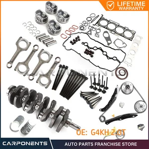 G4KH 2.0T Engine Rebuild Kit with Crankshaft Con Rods Bolts Kit For Hyundai KIA - Picture 1 of 12