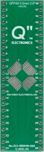 QFP48, LQFP48, SQFP48, TQFP48 0.50mm à DIP 0.6" [FR] - Picture 1 of 1