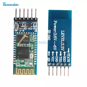 HC-05 Wireless Bluetooth RF Transceiver Módulo Serial RS232 For Arduino - Bild 1 von 5