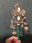Antique Christmas Feather Tree Topper