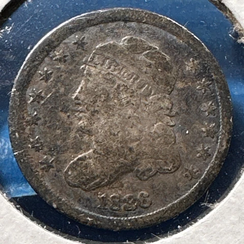 1836 H10C Capped Bust Half Dime (74453) Cover