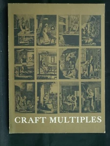Craft Multiples: Exhibition Catalog: Renwick Museum 1975, paperback 64pp - Imagen 1 de 2