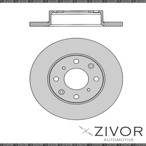PROTEX Rotor - Front For PEUGEOT 306 N3 4D Sdn FWD 1995 - 1997 By ZIVOR #DR274 - Picture 1 of 1