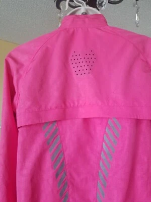 Helly Hansen fushia pink windbreaker jacket size medium NWOT - Image 1 of 4