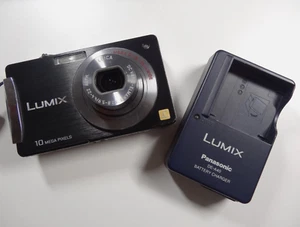 Panasonic LUMIX DMC-FX500 10,1 MP Digitalkamera - Schwarz - Bild 1 von 2