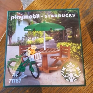 Starbucks Corea 2024 Playmobil Figuras CONOCE EL MOMENTO DEL AMIGO - Juego de Muebles - Imagen 1 de 3