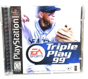 TRIPLE PLAY 99 1999 MLB BASEBALL SONY PLAYSTATION 1 ONE PS1 VIDEO GAME - Picture 1 of 1