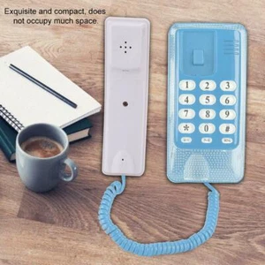 Wall Mount Landline Telephone Extension No Caller ID Home Phone For Hotel Family - Zdjęcie 1 z 12