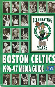 1996-97 Boston Celtics NBA Basketball Media Guide - Imagen 1 de 1