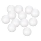 12Pcs 2.25" White Foam Balls Polystyrene Solid  for Art and Decorations