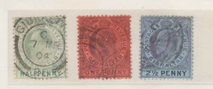 Gibraltar 39-40,42 King Edward Vii 1903 used - Picture 1 of 1