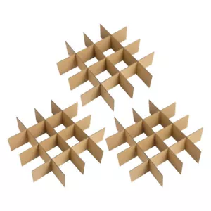 18 Pcs Shipping Carton Dividers Moving Box Boxes for Glasses Kits - Picture 1 of 12
