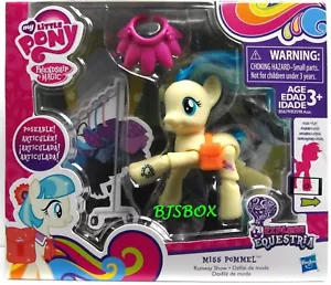 My Little Pony MISS POMMEL Runway Show Explore Equestria Poseable Playset NIP - Bild 1 von 3