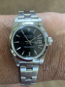 Rolex Lady-Datejust Women's Black Watch - 79160 - Picture 1 of 4