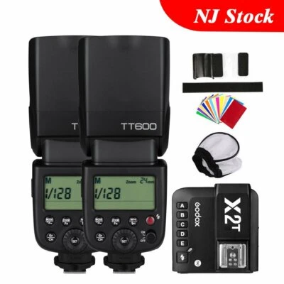 Godox 2.4G TT600 Speedlite X2T-C/F/N/O/P/S Bluetooth Transmitter For Sony Fuji - Image 1 of 4