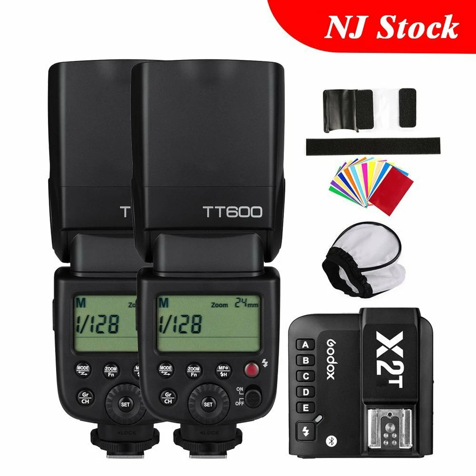 Godox 2.4G TT600 Speedlite X2T-C/F/N/O/P/S Bluetooth Transmitter For Sony Fuji - Image 1 of 4