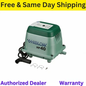 HIBLOW HP-40-0110 SEPTIC AIR PUMP 120V With 5 Year Warranty made by Hiblow USA - Picture 1 of 7