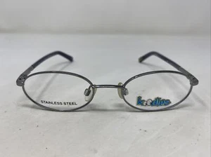 Koodles KABLAM BLUE GUNMETAL 45-18-130 Metal Full Rim Eyeglasses Frame DR06 - Picture 1 of 8