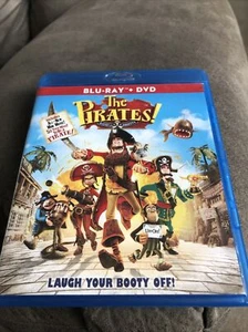 The Pirates! Band of Misfits Two-Disc Blu-Ray + DVD Combo Peter Lord films - Imagen 1 de 3