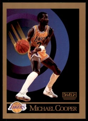 1990-91 SkyBox Michael Cooper . Los Angeles Lakers #134 - Image 1 of 2