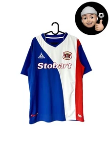 2007 2009 Carlisle United England Retro Vintage Home Soccer Jersey Shirt Kit Tee - Picture 1 of 7