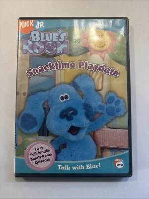 Blues Clues Blues Room Snacktime Playdate DVD 2004 Nick Jr RARE OOP - Image 1 of 2