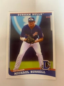 Michael Russell 2018 Durham Bulls Team Card - Picture 1 of 1