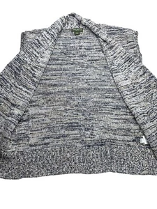 Eddie Bauer Open Cardigan Sweater Shawl Sleeveless Women’s Medium - Picture 1 of 10