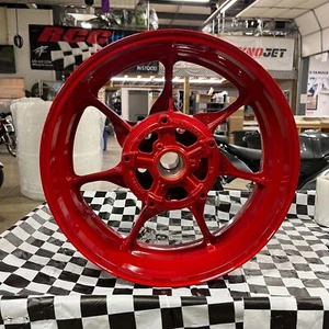 SALE GEN 3 ILLUSION RED FACTORY WHEEL OEM REAR WHEEL ONLY 22-24 SUZUKI HAYABUSA - Picture 1 of 10