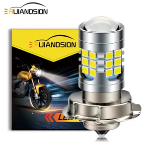 1PC P26S 2835 30 LED Ampoule de phare de scooter de cyclomoteur de moto Blanc 6V - Bild 1 von 7