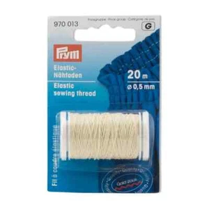 PRYM Elastic-Nähfaden 0,5mm, rohweiß 20m 970013 - Bild 1 von 2