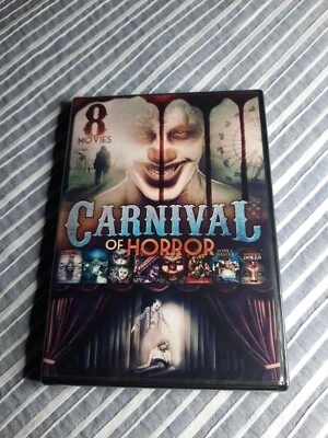 CARNIVAL OF HORROR. 8 MOVIES. Dvd.2 Disc.Brand New,Sealed.Region 1  RARE - Image 1 of 4
