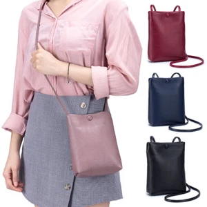 Women Small Cross-body Cell Phone Purse Case Shoulder Bag Pouch Handbag Wallet - Picture 1 of 29