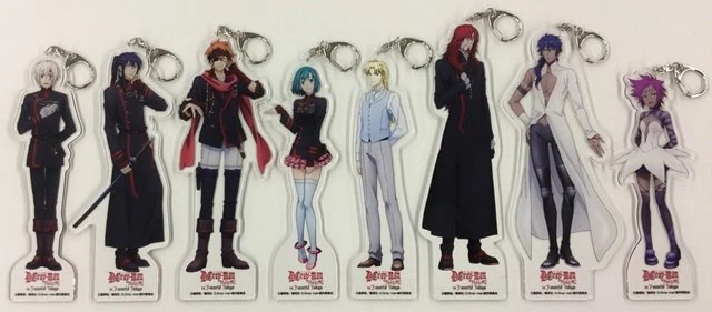 NUEVO D.Gray-man HALLOW J-WORLD TOKYO Porta llaves acrílico grande 8 tipo oficial Japón Foto 1 de 1