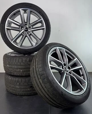 Audi A7 S7 4K 20 Zoll Felgen Sommerreifen original Sommerräder 4K8601025L #C414 - Bild 1 von 4