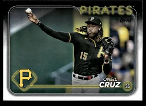 2024 Topps #90 Oneil Cruz Pittsburgh Pirates - Picture 1 of 2