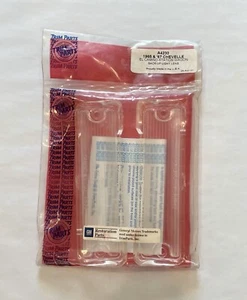 1965-67 Chevrolet Chevelle El Camino Clear Back Up Light Lens Pair A4230 5956582 - Foto 1 di 4