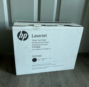 Cartucho de impresión HP CE255XC negro LaserJet 55x caja abierta - Imagen 1 de 3