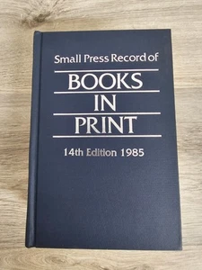 Small press record of Books in Print, 14th Edition, 1985, New Hardcover book! - Picture 1 of 10