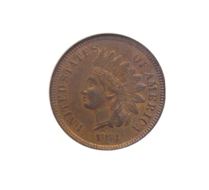 1873 Indian Head Cent Penny *CLOSED 3* 1c NGC AU55 BN #009 About Unc ECC&C, Inc. - Picture 1 of 6