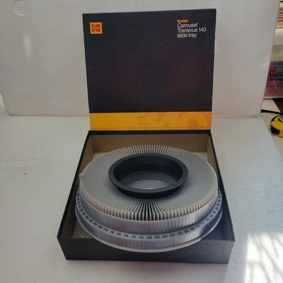 Vintage Kodak Carousel 140 Slide Projector Tray in Original Box Unused - Image 1 of 4