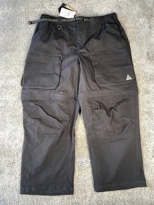Nike ACG Smith Summit Zip Cargo Pants Size XL Men Black White HV0591-010 - Picture 1 of 10