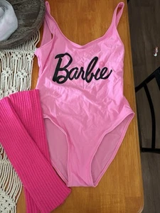 one piece Barbie Swimsuit. Costume/Swimwear. Halloween - Picture 1 of 2