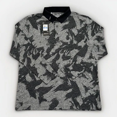 Polo de golf Under Armour para hombre XL The Playoff Polo Jacquard manga larga 1379727 Foto 1 de 4