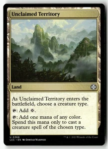 Unclaimed Territory U 366 Non-Foil NM MTG Commander: The Lost Caverns of Ixalan - Bild 1 von 1