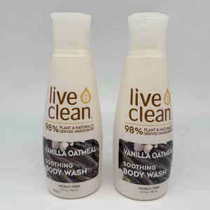 Jabón corporal calmante Live Clean avena vainilla, paquete de 12 fl x 2 - Imagen 1 de 3