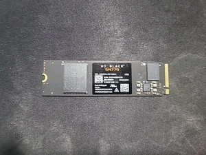 Western Digital WD_BLACK SN770 1TB NVME Internal SSD WDS100T3X0E - Photo 1/2