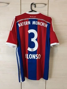 Kit maglia calcio Xabi Alonso Bayern Monaco Adidas 14/15 taglia S originale #2 - Foto 1 di 9