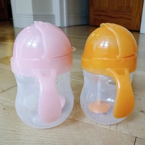 Baby & Toddler Munchkin Click Lock Tip&Sip Weighted Straw Cup, 207ml, 6m+.2 cups - Picture 1 of 3